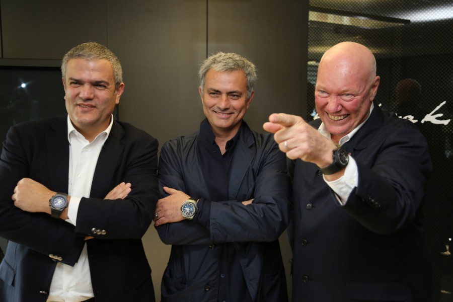 Baselworld 2014 Press Report - Day One - Jose Mourinho - Hublot