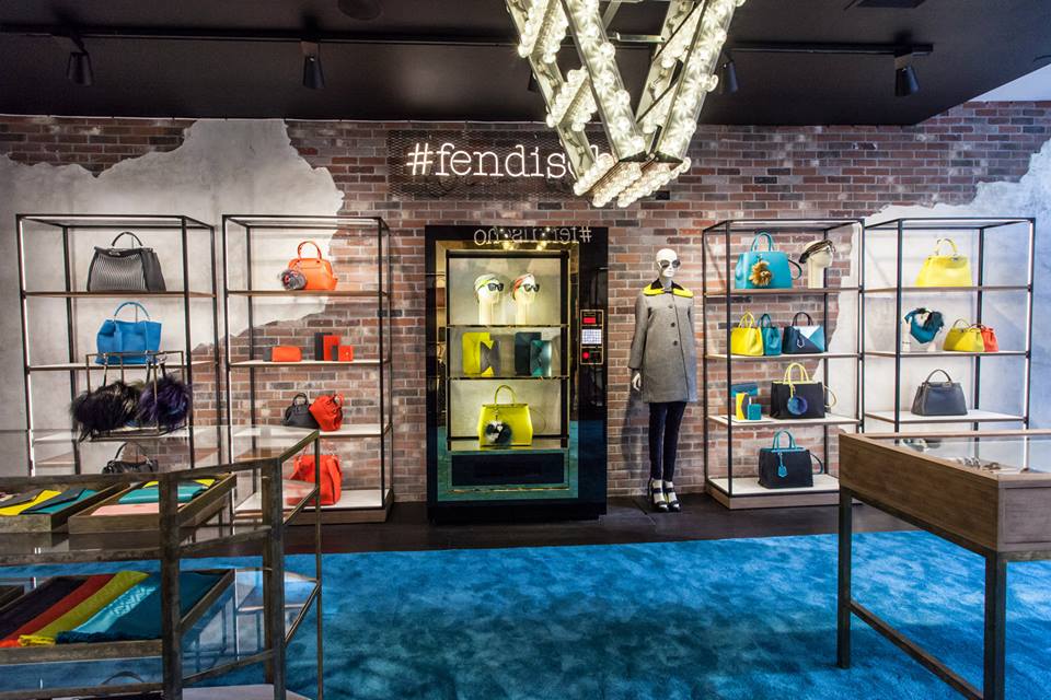New Soho Pop-Up store by Fendi in New York