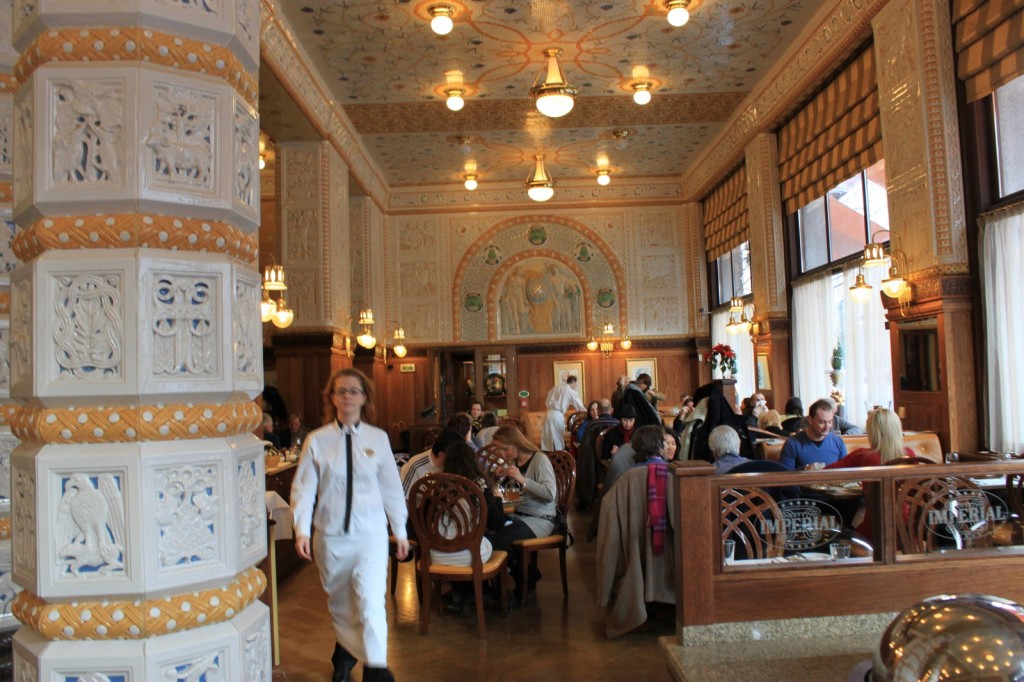 The Most Beautiful Coffee Shops In The World - Part I - Cafe Imperial | Czech Republic - Prague