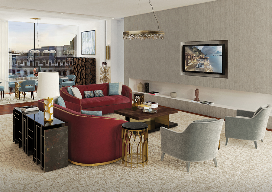 Interior Design Shops - How To Create The Perfect Living Room ➤ To see more news about the Interior Design Shops in the world visit us at www.interiordesignshop.net/ #interiordesign #livingroom #luxurybrands @interiordesignshop @koket @bocadolobo @delightfulll @brabbu @essentialhomeeu @circudesign @mvalentinabath @luxxu @covethouse_