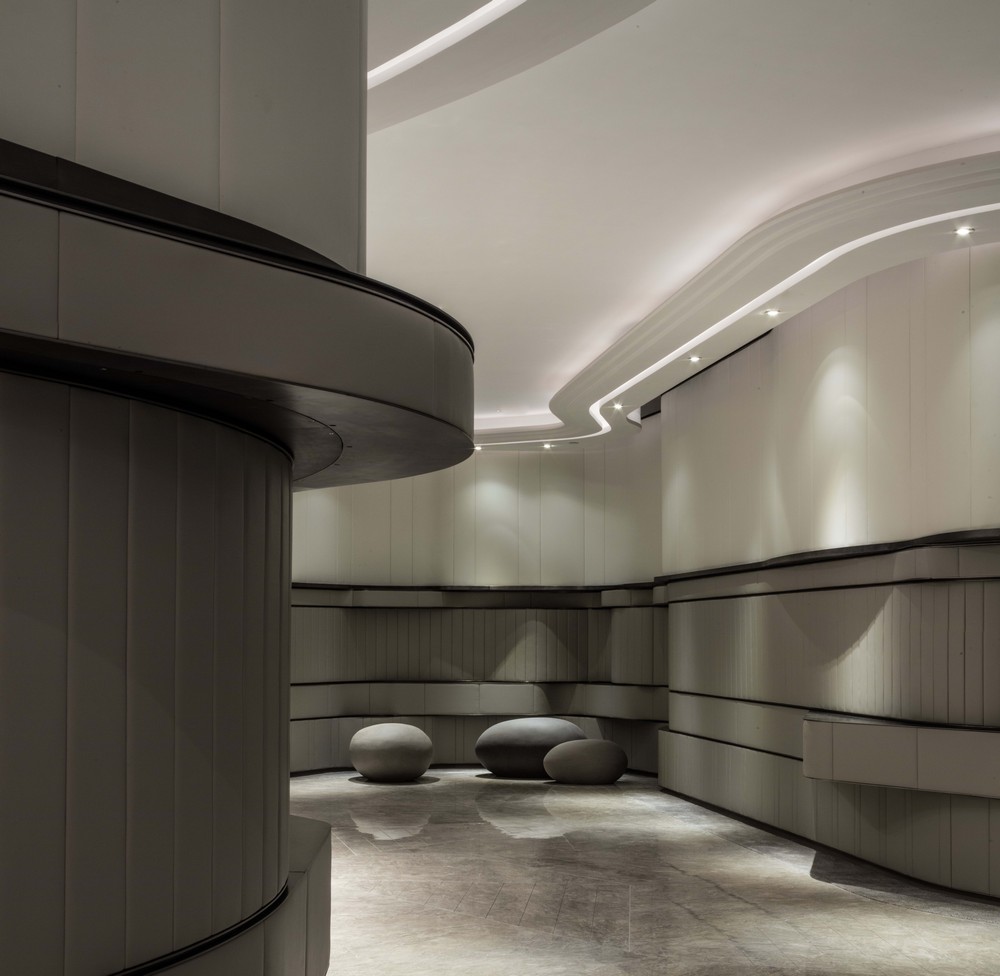 The Design Project For La Cresta Sales Office In Hong Kong